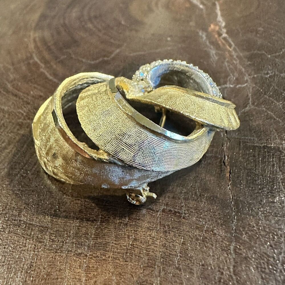 BSK Signed Estate Brooch Pin - Picture 3 of 12